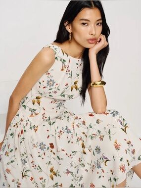 Reformation Anelis Floral Dress